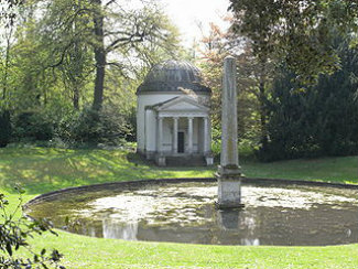 Ionic Temple at Chiswick House Formal Gardens