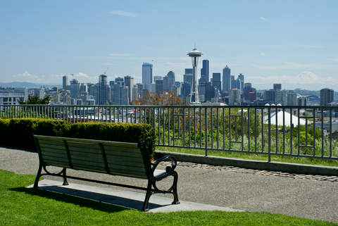 Garden Pictures dreams pd Seattle Skyline
